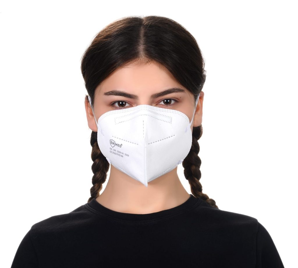 ffp2 respirators bez varsta uz sejas